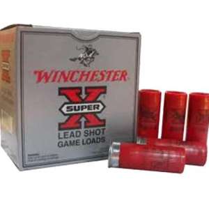 Winchester Ammo XU126 Super-X Game Load 12 Gauge 2.75" 1 oz 6 Shot 25 Bx/ 10 Cs