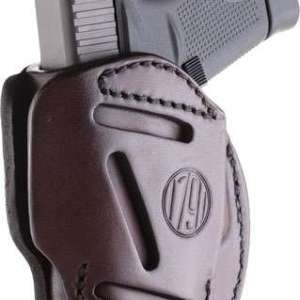 1791 Gunleather 3WH2SBRA 3 Way Signature Brown Leather OWB Glock 42 Ambidextrous Hand
