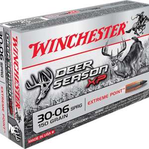 Winchester Ammo X3006DS Deer Season XP  30-06 Springfield 150 gr Extreme Point 20 Bx/ 10 Cs