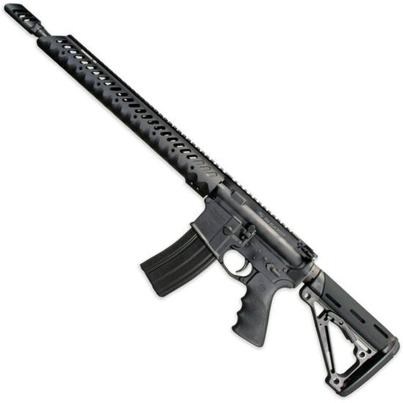 Windham Weaponry R16SFSDHHT0 WW  300 Blackout 16" 30+1 Black Hard Coat Anodized 6 Position Hogue Stock