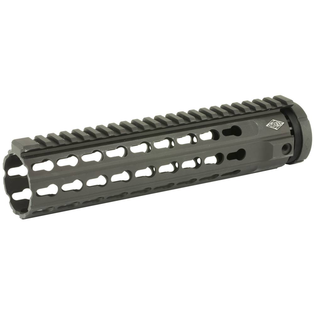 Yankee Hill 5305 KR7 Keymod Mid-Length AR-15 Black Hardcoat Anodized Aluminum 9.29"