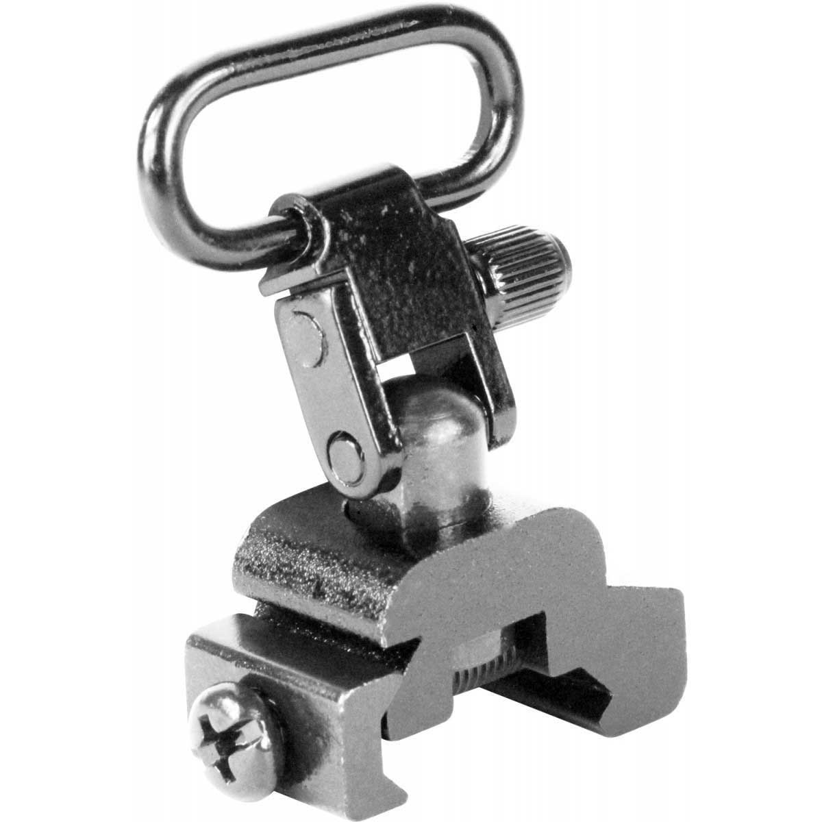 Aim Sports MT029 Sling Rail Mount Swivel Picatinny/Weaver Quick Detach Black Anodized