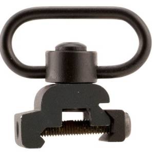 Aim Sports MT030 Sling Rail Mount Swivel Picatinny/Weaver Quick Detach w/Push Button Black Anodized