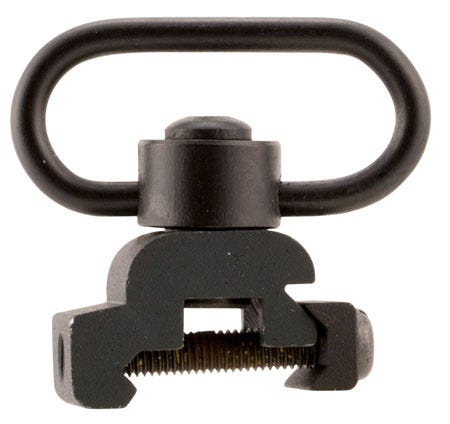 Aim Sports MT030 Sling Rail Mount Swivel Picatinny/Weaver Quick Detach w/Push Button Black Anodized
