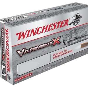 Winchester Ammo X22P Varmint X  22 Hornet 35 gr Polymer Tip 20 Bx/ 10 Cs