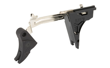 ZEV CFTPRODRP4G9BB Pro Trigger Drop-In Kit with Black Safety Compatible with Glock 17, 19, 26, 34 Gen 4 Curved