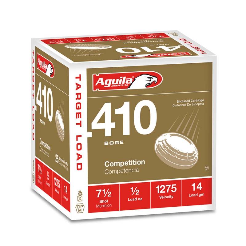 Aguila 1CHB4137 Sub-Gauge  410 Gauge 2.50" 1/2 oz 7.5 Shot 25 Bx/ 20 Cs