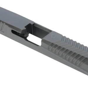 Adams Arms VDI Stripped Slide Assembly Brawler 17 9mm Stainless Steel Black Melonite/PVD