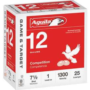Aguila 1CHB1327 Competition 12 Gauge 2.75" 1 oz 7.5 Shot 25 Bx/ 10 Cs