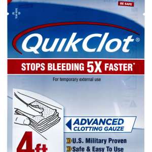 Adventure Medical Kits 50200026 QuikClot Clotting Gauze 3" x 48"