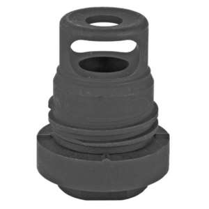 Yankee Hill 3102-1MB-28A Mini Phantom Q.D. Muzzle Brake 223 Rem,5.56 NATO 1/2"x28 Black Melonite Steel