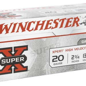 Winchester Ammo WE20GTVP6 Super X Xpert High Velocity 20 Gauge 2.75" 3/4 oz 6 Shot 100 Bx/ 2 Cs