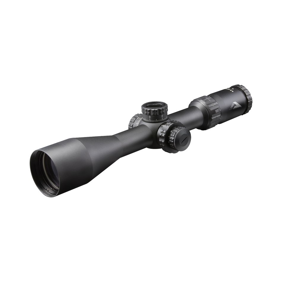 Aim Sports Alpha 6 4.5-27x50mm Obj 30mm Tube Black Anodized Finish MR1 Milliradian