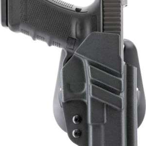 1791 Gunleather TACPDHOWBGLOCKBLKR TAC-PDH Black Kydex OWB fits Glock 17,19,22-23,26-27,31-35 Right Hand