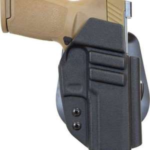 1791 Gunleather TACPDHOWBP320BLKR TAC-PDH  Black Kydex OWB Sig Sauer P320 Right Hand