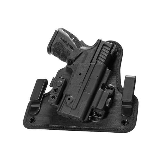 Alien Gear Holsters SSIW0203RHXX ShapeShift 4.0 Springfield XD-S 3.3" Black Polymer