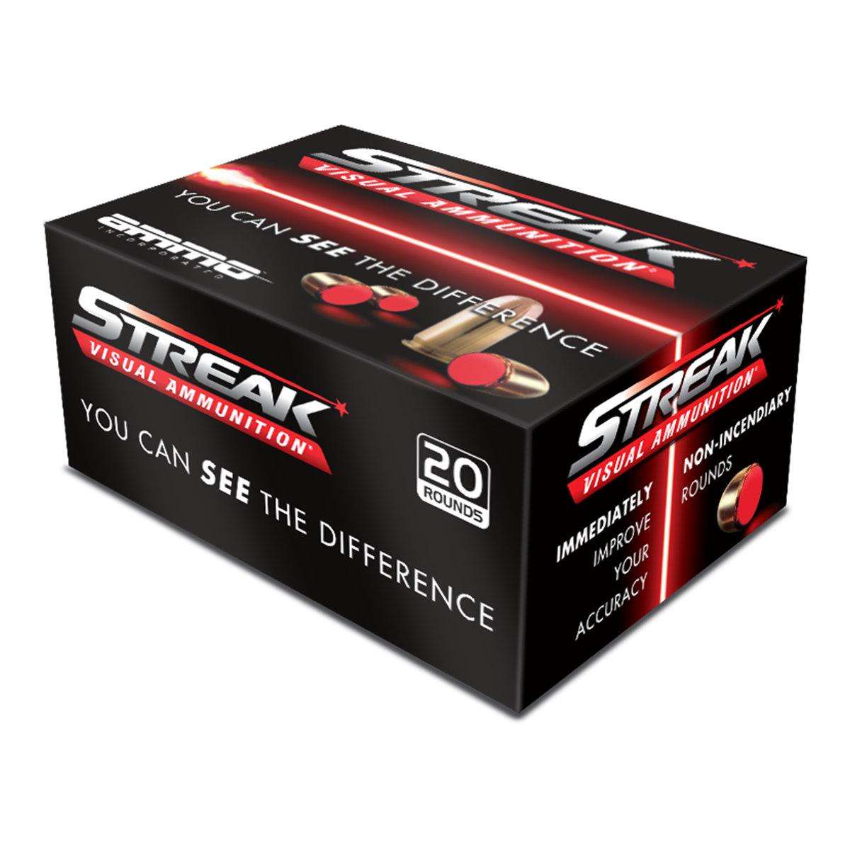 AI STREAK 9MM 124GR JHP - RED 20/10