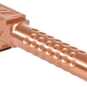 ZEV BBL19OPTBRZ Optimized Match 9mm Luger fits Glock 19 Gen1-4 Bronze 416R Stainless Steel Dimpled