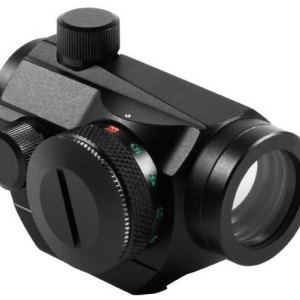 Aim Sports RTDT125 Micro Dot 1x 20mm 4 MOA Dual Illuminated Red/Green Dot CR2032 Lithium Black