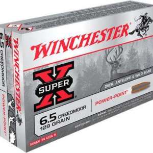 Winchester Ammo X651 Super-X  6.5 Creedmoor 129 gr Power-Point (PP) 20 Bx/ 10 Cs