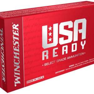 Winchester Ammo RED40 USA Ready  40 S&W 165 gr Full Metal Jacket Flat Nose (FMJFN) 50 Bx/ 10 Cs