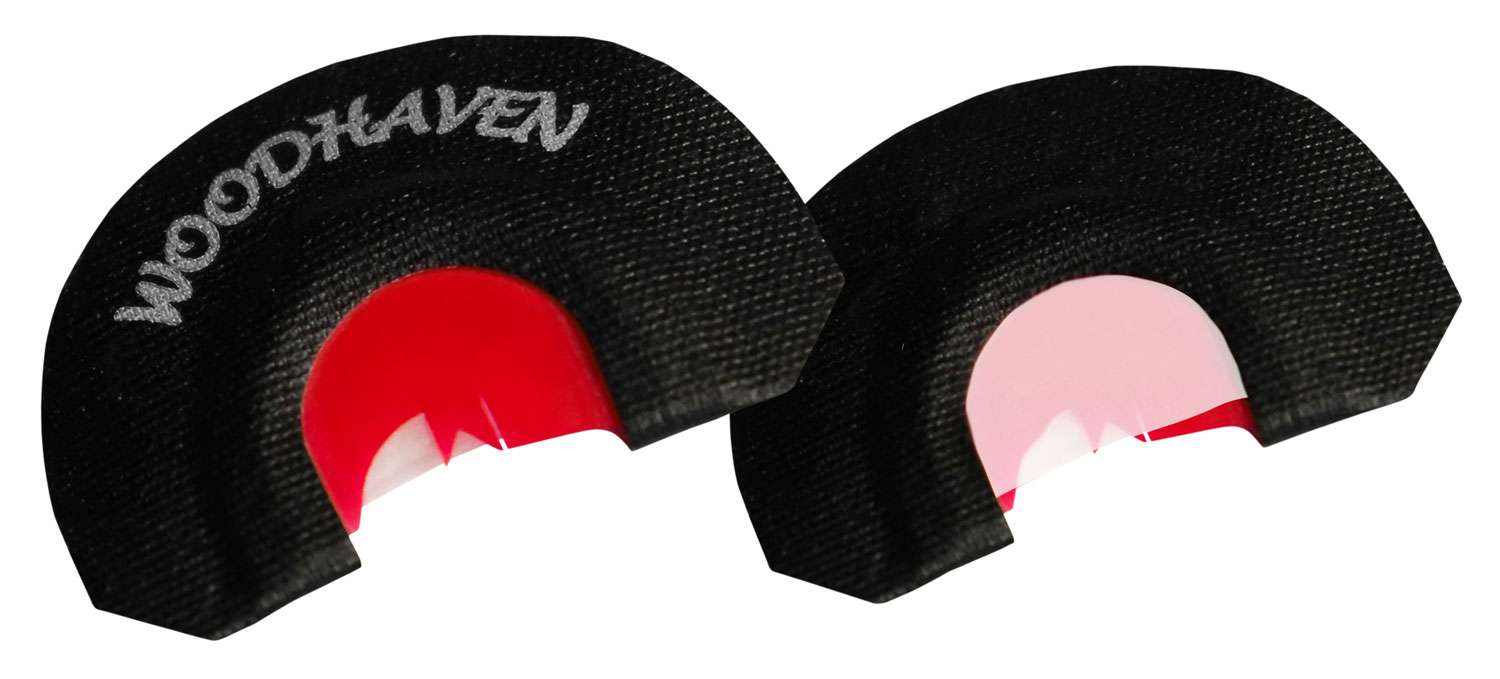 WOODHAVEN CUSTOM CALLS WH304 Red Ninja Half Venom Three Reed Turkey Yelps, Purrs, Clucks, Cutts