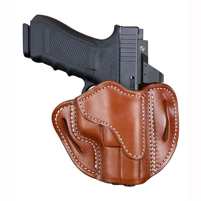 1791 Gunleather ORBH21CBRR BH2.1 Classic Brown Leather OWB Glock 17/S&W Shield/Sprgfld XD9 Right Hand