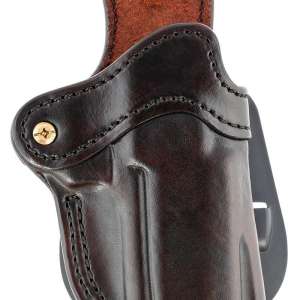 1791 Gunleather ORPDH24SBRR PDH-2 Signature Brown Leather OWB Sig P320/Sprgfld XD-M/Walther PPQ Right Hand