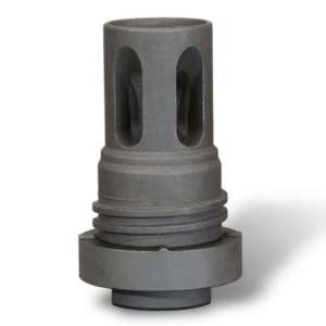 Yankee Hill 431528A Mini QD  Flash Hider 5.56 NATO Black Phosphate 1/2"-28 tpi