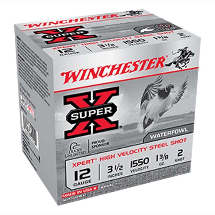 Winchester Ammo WEX12L2VP Super X Xpert High Velocity 12 Gauge 3.50" 1 3/8 oz 2 Shot 75 Bx/ 2 Cs (Value Pack)
