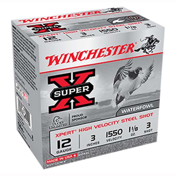 Winchester Ammo WEX1233VP Super X Xpert High Velocity 12 Gauge 3" 3 Shot 100 Bx/ 2 Cs (Value Pack)