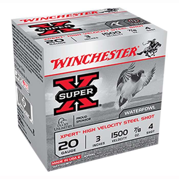 Winchester Ammo WEX2034VP Super X Xpert High Velocity 20 Gauge 3.5" 7/8 oz 4 Shot 100 Bx/ 2 Cs (Value Pack)