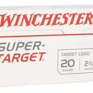 Winchester Ammo TRGT208VP Super Target 20 Gauge 2.75" 7/8 oz 8 Shot 100 Bx/ 2 Cs (Value Pack)