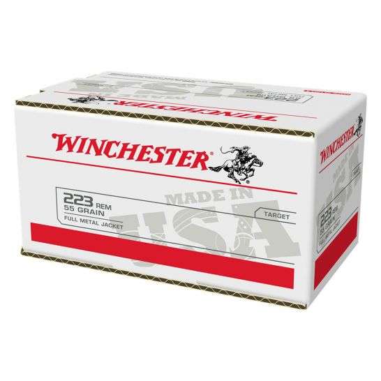 Winchester .223 55gr FMJ 200rds