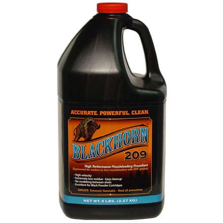 Winchester Powder ACCURATE Muzzleloader Powder Blackhorn 209 5 lbs
