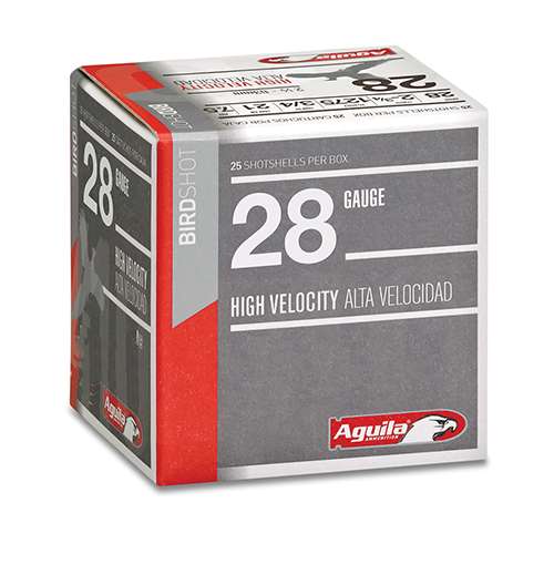 Aguila 28ga 2-3/4 1oz 1200fps #8 25/RD