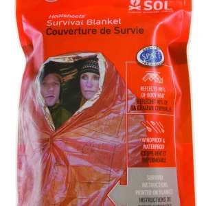 Adventure Medical Kits 01401701 SOL Survival Blanket Orange w/Silver Lining