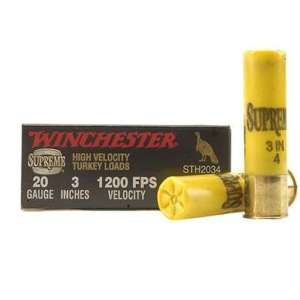 Winchester Ammo STH125 Double X High Velocity 12 Gauge 2.75" 1 1/2 oz 5 Shot 10 Bx/ 10 Cs