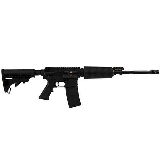 Adams Arms FGAA00424 PZ 5.56x45mm NATO 16" QPQ Melonite / Black Nitride, 6 Position Collapsible Stock Black A2 Grip