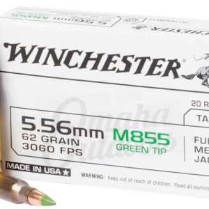 Winchester 5.56mm 62gr FMJ M855 20rds