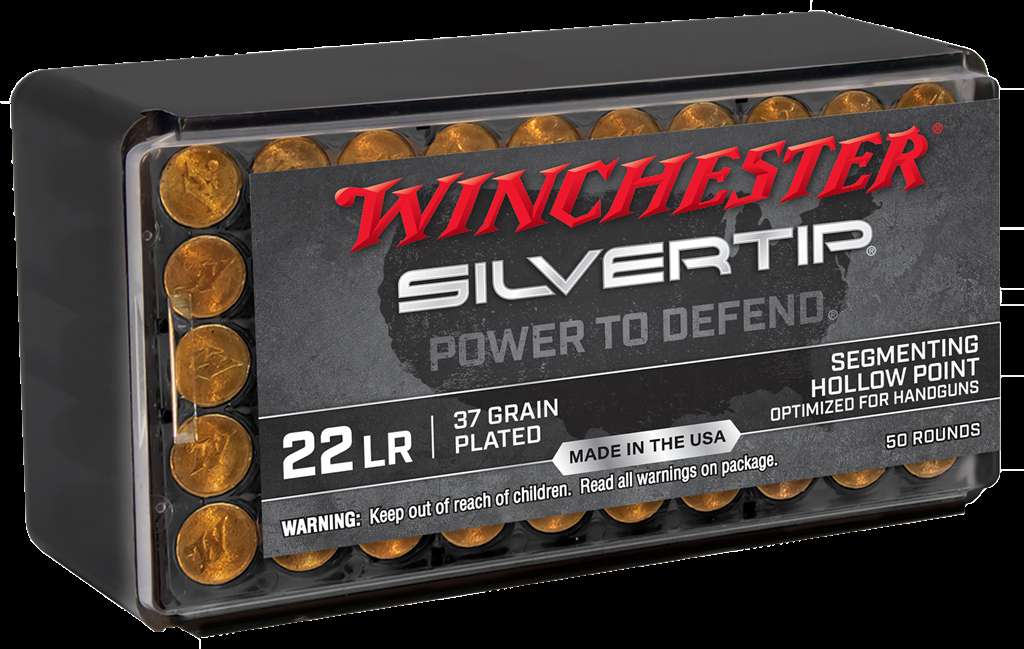 WINCHESTER SILVERTIP AMO 22LR 37GR SEGMENTED HP 50RD (20 BOX CASE)