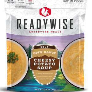 Wise Foods RW05-010 Outdoor Food Kit Open Range Cheesy Potato Soup Cheesy Potato Soup 6 Per Case 2.5 Servings Outdoor Camping Pouches