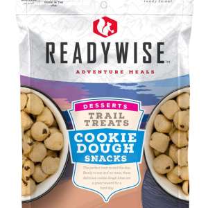 Wise Foods RW05-013 Outdoor Food Kit Trail Treats Cookie Dough Snacks Dessert Snacks 6 Per Case 2 Servings Outdoor Camping Pouches