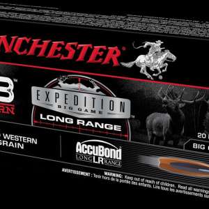 Winchester Ammo S68WLR Supreme Rifle 6.8 Western 160 gr AccuBond Long Range 20 Bx/ 10 Cs