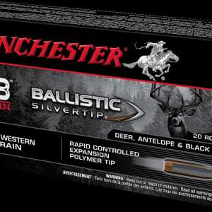 Winchester Ammo SBST68W Supreme Rifle 6.8 Western 170 gr Ballistic Silvertip 20 Bx/ 20 Cs