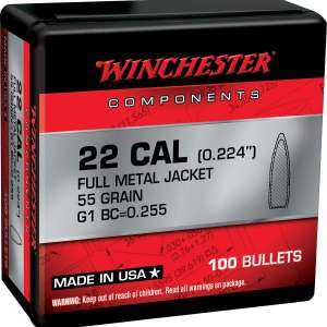WIN WB556MC55X BUL 5.56 55 FMJ RETAIL 100/10
