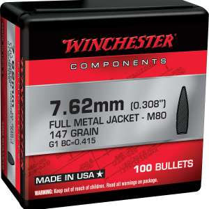 WIN WB762147NX BUL 7.62 147 FMJ NATO 100/10