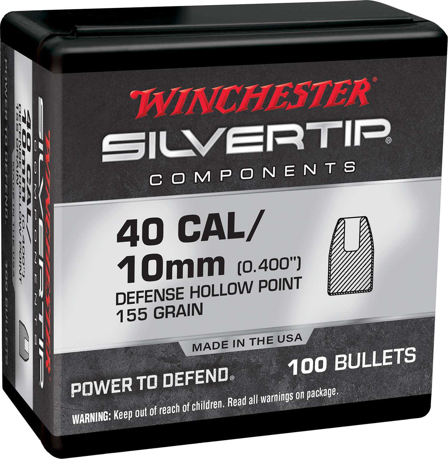 WIN WB40ST155X BUL 40 155 STHP 100/10