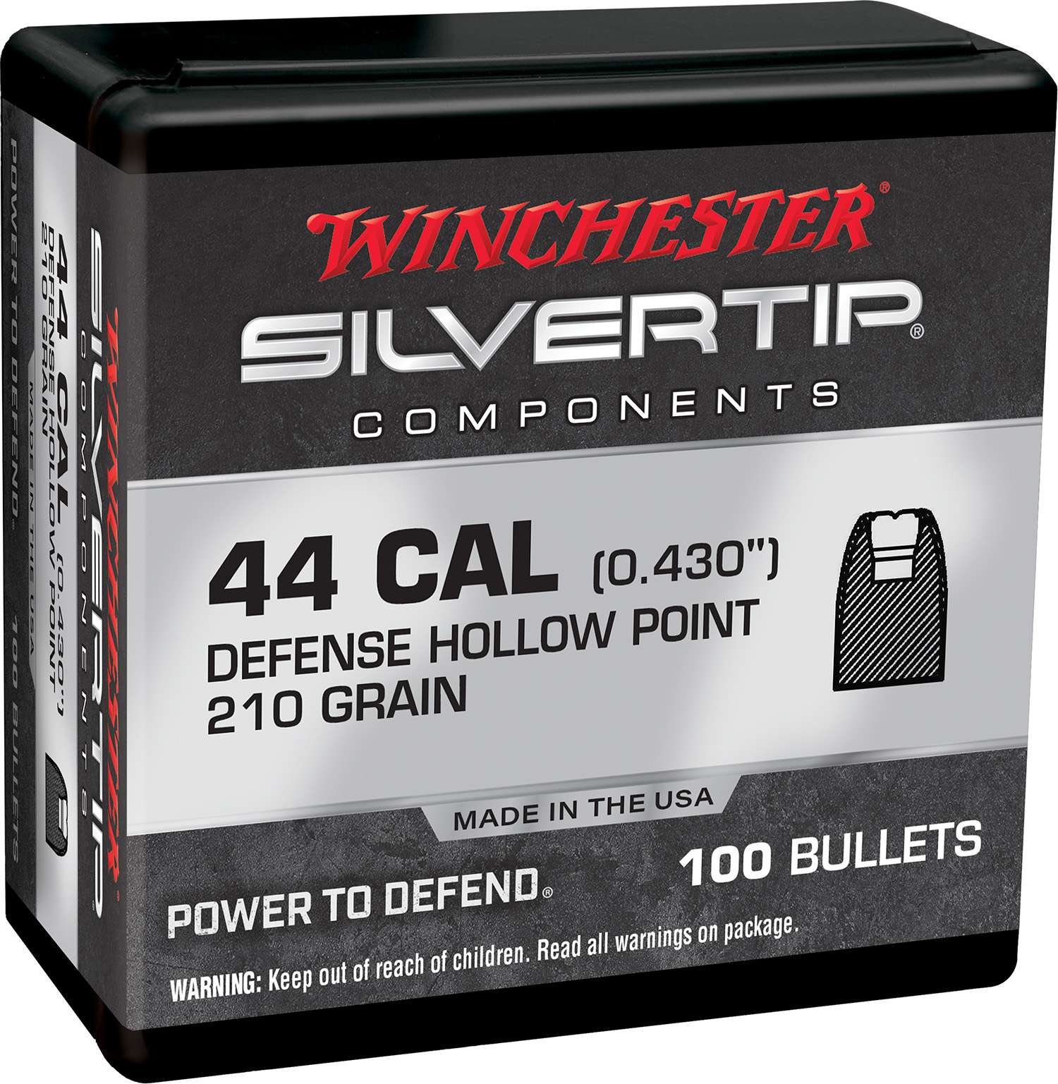 WIN WB44ST210X BUL 44MAG 210 STHP 100/10
