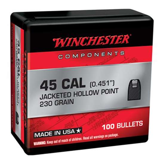 WIN WB45HP230X BUL 45 230 JHP RETAIL 100/10